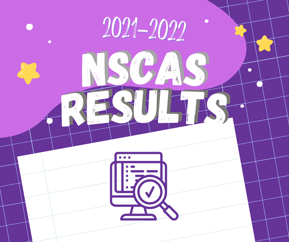 NSCAS Test results