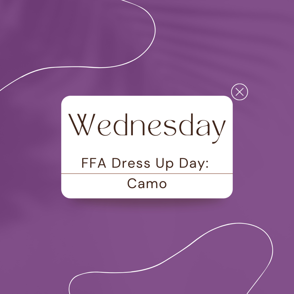 national ffa week dress up
