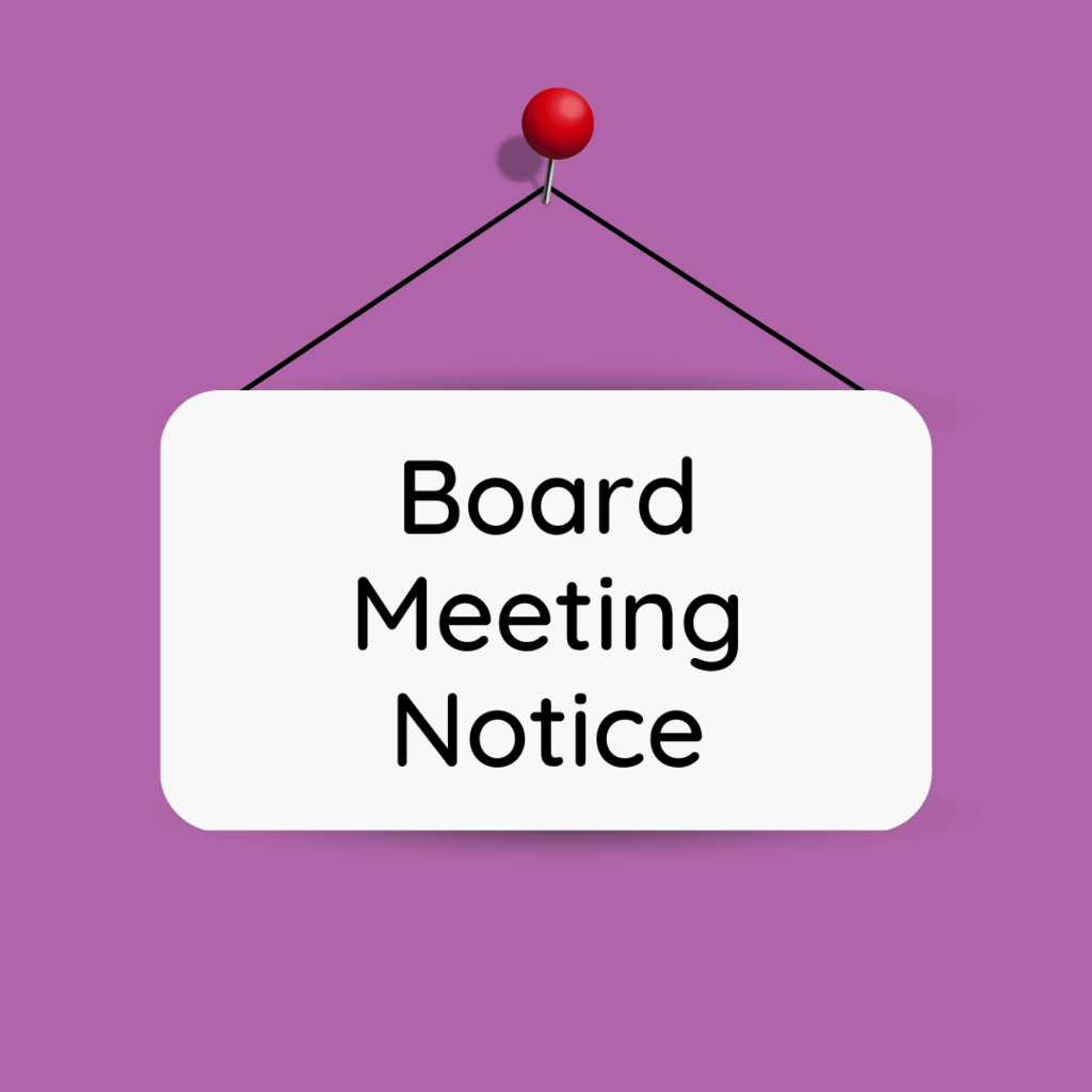 board meeting notice